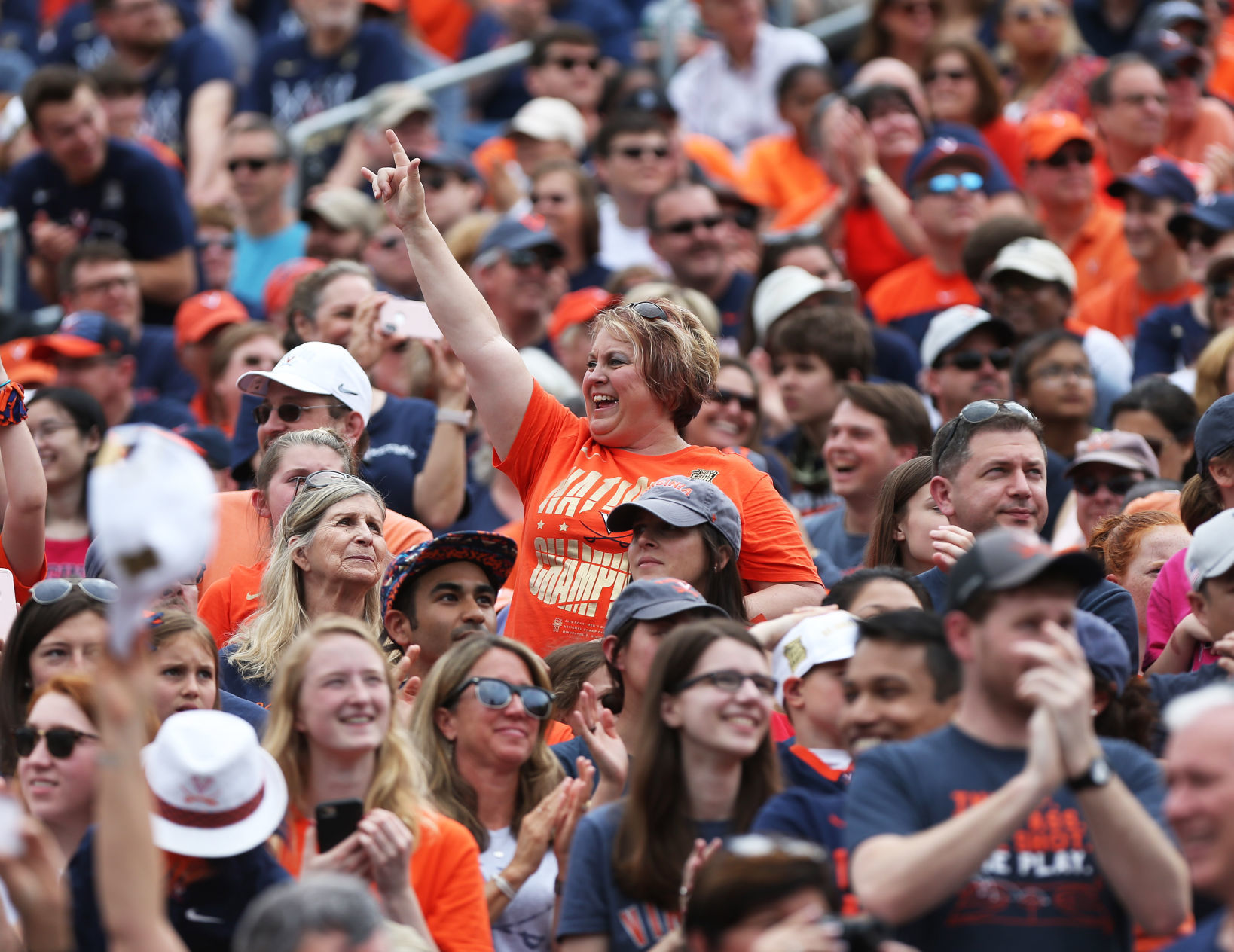 UVA championship celebration